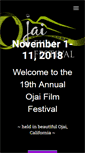 Mobile Screenshot of ojaifilmfestival.com